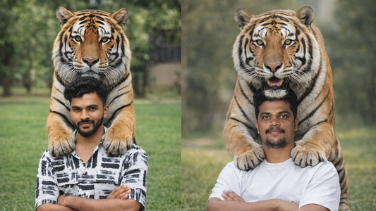 Want to take photos with tigers without even traveling to Thailand?