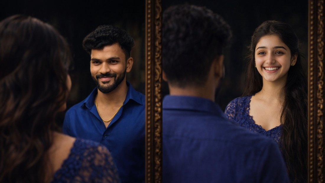 How to create Viral Mirror Image AI edits with ChatGPT!