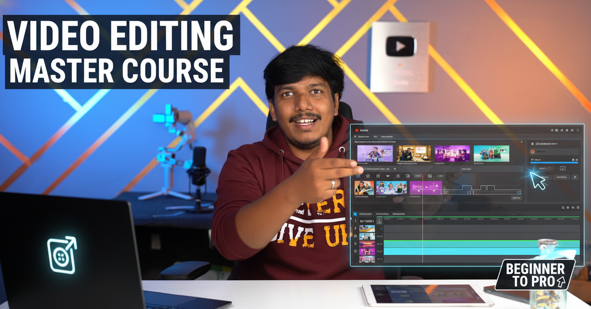 Master Animation Video Editing Video Editing Master Course – AS Graphics Designers